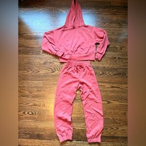 Zara Girls Hoodie and Jogger Set size 11-12